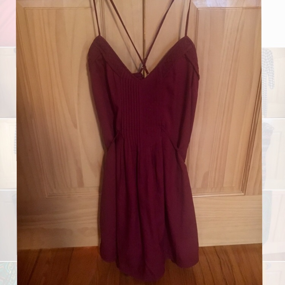 Ecote Wine Dress
